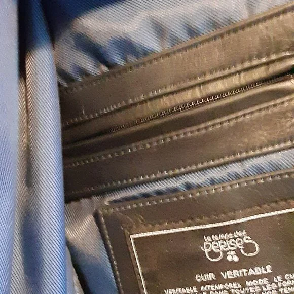 LE TEMP DES CERISES NAVY MOTO MENS JACKET FROM FRANCE